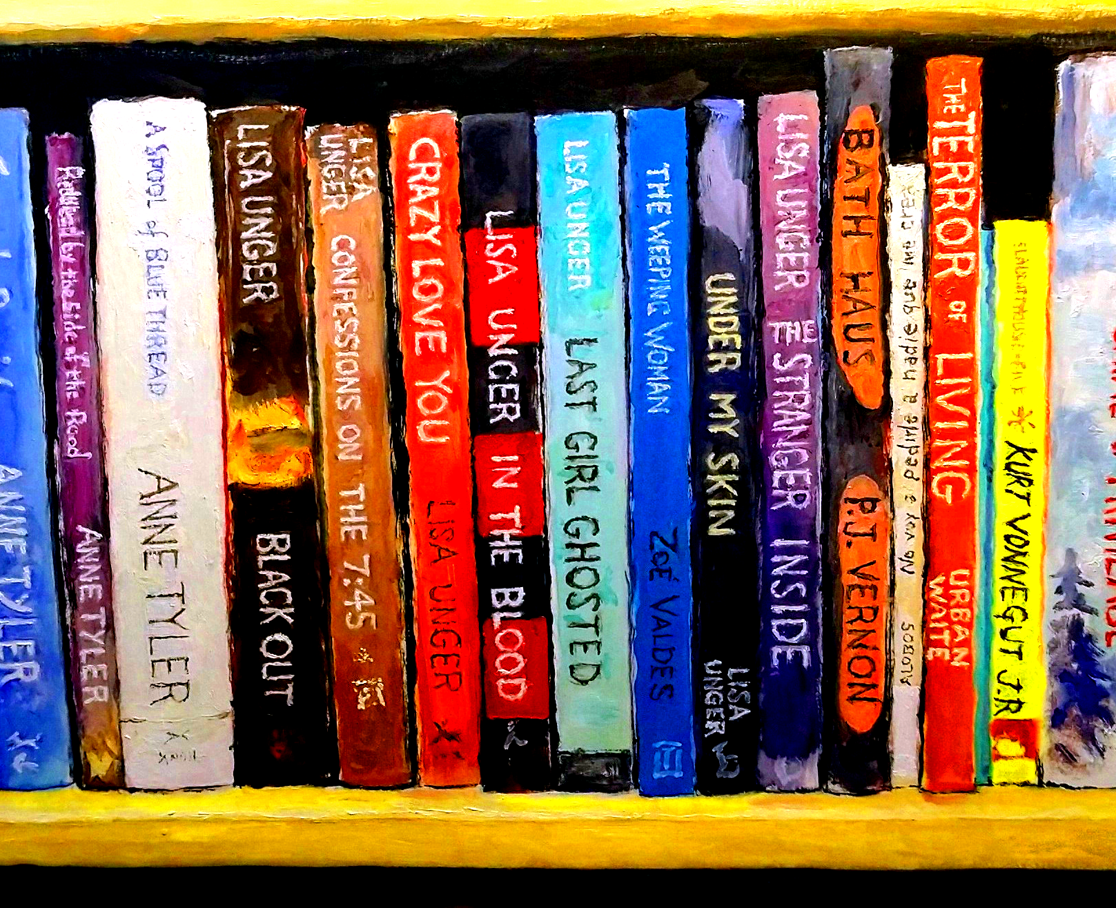 picture of bookshelf